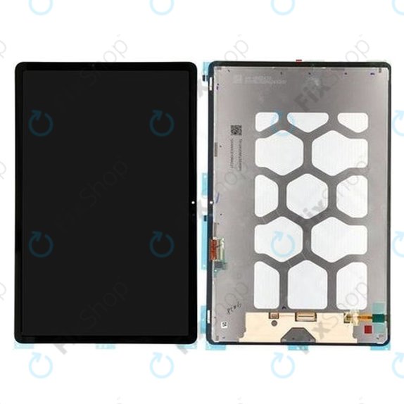 Samsung Galaxy Tab S7 FE 5G T736B - LDC Kijelző + Érintőüveg + Keret (Mystic Black) - GH82-25897A Genuine Service Pack