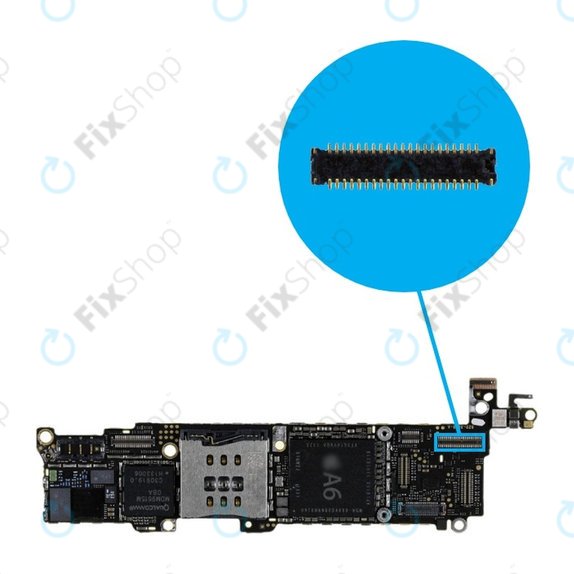 Apple iPhone 5 - Érintőpad + Alaplap Csatlakozó