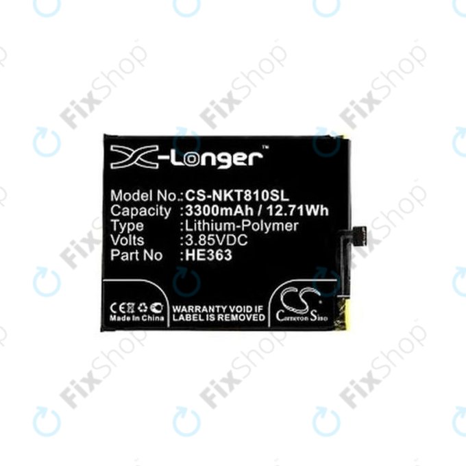 Nokia 8.1 (Nokia X7) - Akkumulátor HE362, HE363, HE377 3300mAh HQ