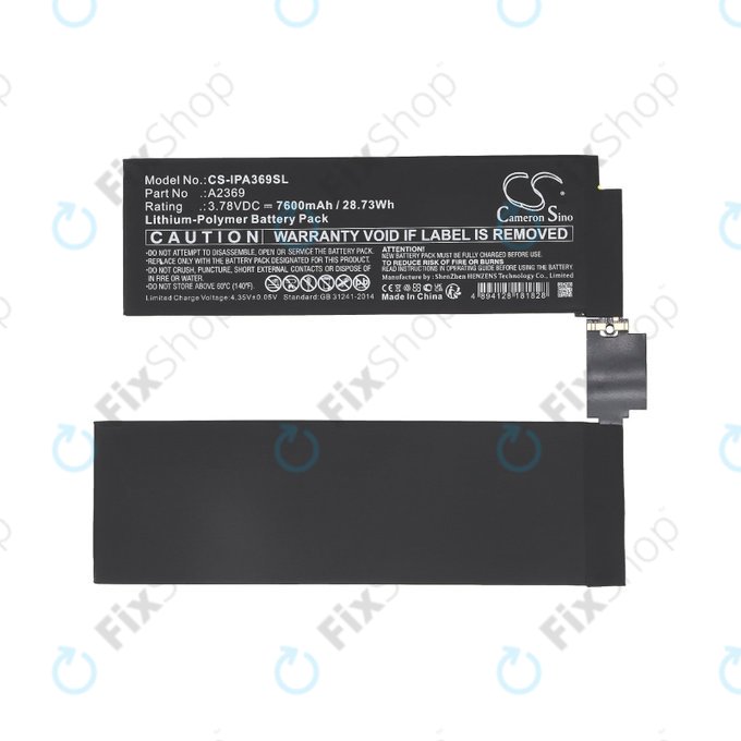 Apple iPad Pro 11.0 (3rd Gen 2021) - Akkumulátor A2369 7600mAh HQ