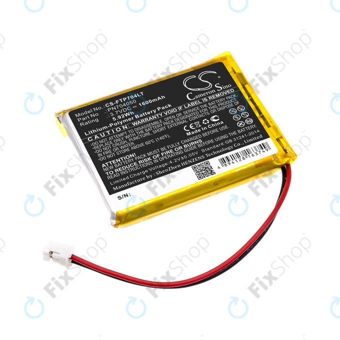 Akkumulátor Fatboy Edison the Petit, LED Table Lamp Edison, 1600mAh, Li-Pol, 3.7V, PN704050, HQ