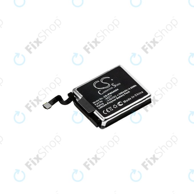 Akkumulátor Apple Watch 5 40 mm, 240mAh, Li-Pol, 3.82 V, A2277, HQ