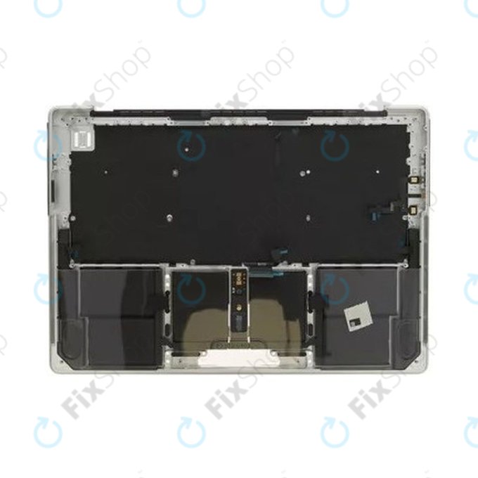 Felső billentyűzetkeret MacBook Pro 14", A2442 (2021), A2779 (2023), US billentyűzettel és akkumulátorral, Silver, 661-32211, Genuine Apple