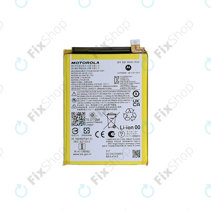 Motorola Moto G14, G54 - Akkumulátor PC50 5000mAh - SB18E08688 Genuine Service Pack