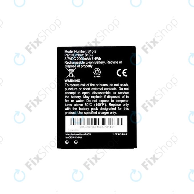 Caterpillar CAT B15 - Akkumulátor B10-2 2000mAh