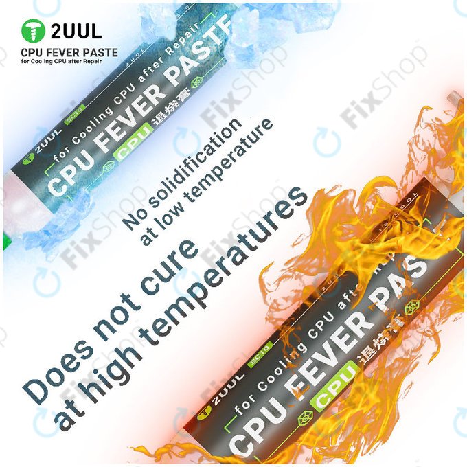 CPU hővezető paszta, 2UUL SC10, 50g