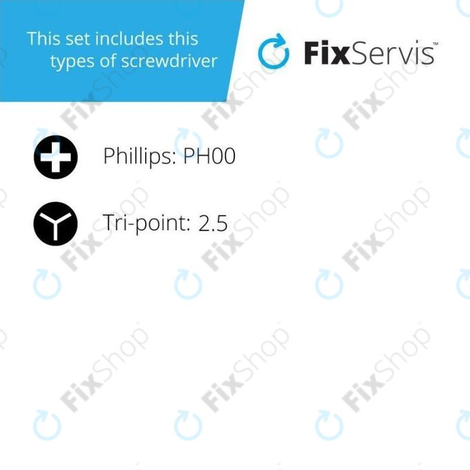 Csavarhúzó Készlet - Phillips + Tri-Point (MacBook)