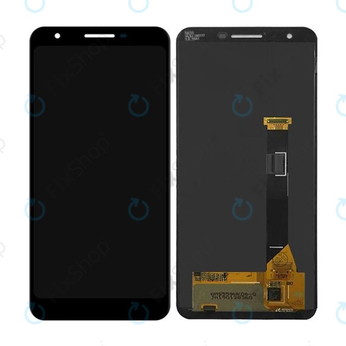 Google Pixel 3a - LCD Kijelző + Érintőüveg - 20GS4BW0001 Genuine Service Pack