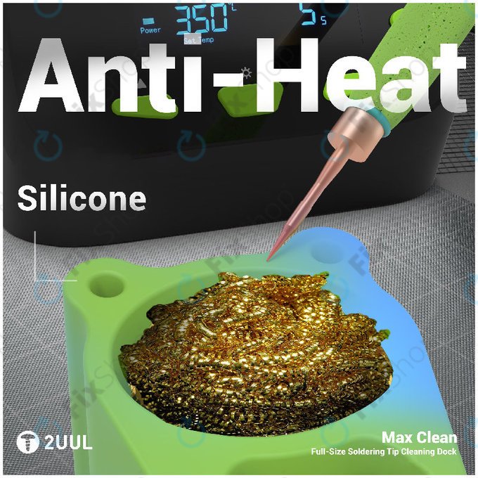 Max Clean forrasztóhegy tisztító dokkoló, 2UUL FD30