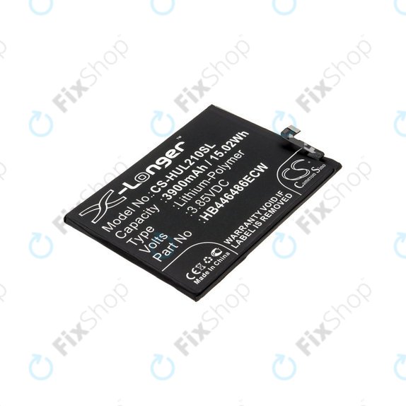 Akkumulátor Huawei P Smart Pro 2019, 3900mAh, Li-Pol, 3.85V, HB446486ECW, HQ