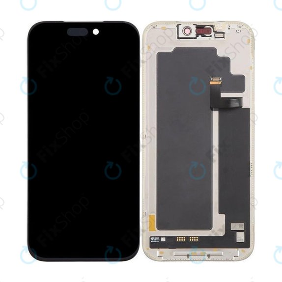 Kijelző Soft OLED 120Hz iPhone 17 Pro Max, Érintőüveg kerettel, FixPremium PRO