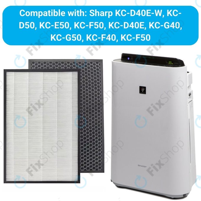 Sharp KC-series - HEPA szűrő (Aktív szén)