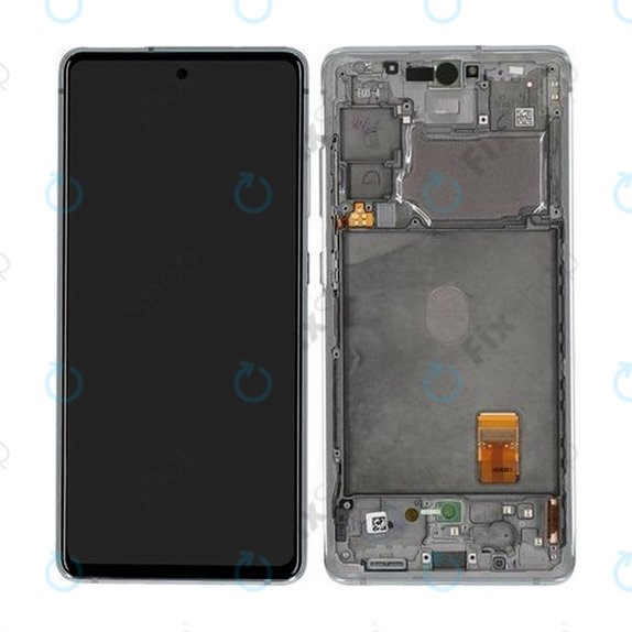 Samsung Galaxy S20 FE G780F - LCD Kijelző + Érintőüveg + Keret (Cloud White) - GH82-24220B, GH82-24219B, GH82-31328B, GH82-31329B Genuine Service Pack