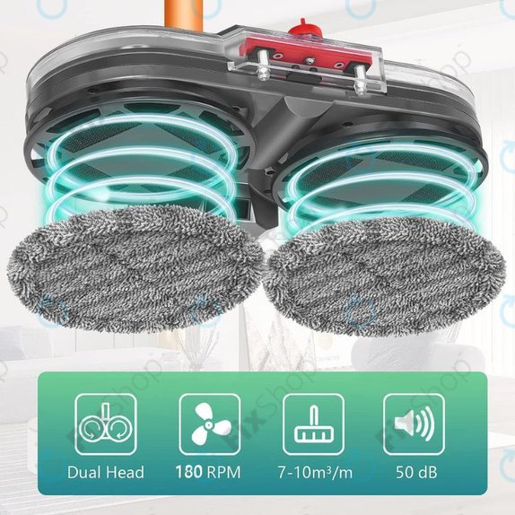 Dyson V-series, Outsize - Elektromos Felmosófej Víztartállyal