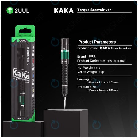 Nyomaték csavarhúzó, 4IP, 2UUL SD27, iPhone 17-szériához