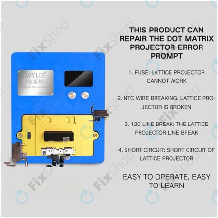 Wylie K85 - Előmelegítő platform az iPhone X, XS, XS Max, 11, 11 Pro, 11 Pro Max alaplap javításához