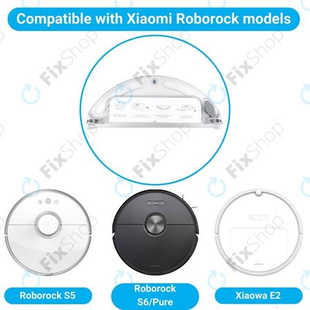 Xiaomi Roborock S5, S6, S6 Pure, Mijia 1S, Xiaowa E2 - Víztartály