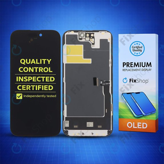 Kijelző Soft OLED iPhone 14 Pro, Érintőüveg kerettel, DIAGNOSTIC