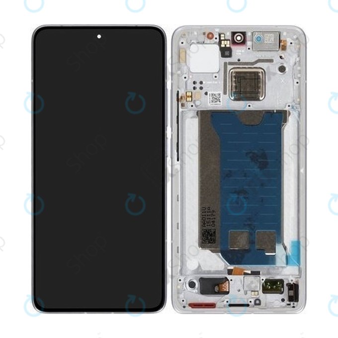 Xiaomi Poco F7 Pro 5G - LCD Kijelző + Érintőüveg + Keret (Silver) - 56002200O1100 Genuine Service Pack