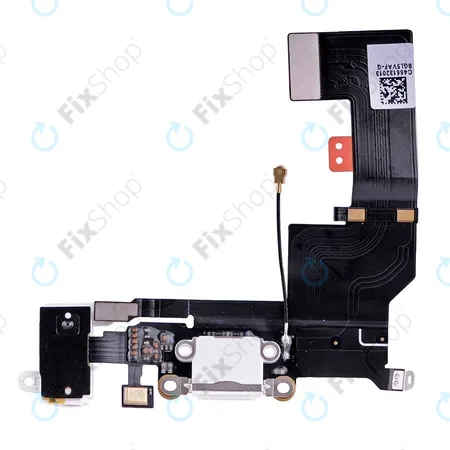 Apple iPhone SE - Töltő Csatlakozó + Flex Kábelek (White)