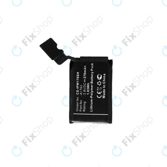 Apple Watch 2 38mm - Akkumulátor A1760 270mAh HQ
