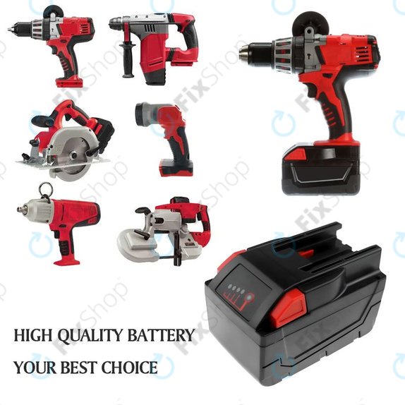 Akkumulátor Milwaukee HD28 SG, HD28 SX, 6000mAh, Li-Ion, 28V, 0700 956 730, HQ