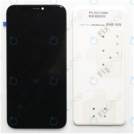 Apple iPhone 11 Pro Max - LCD Kijelző + Érintőüveg + Keret - 661-14099 Genuine Service Pack