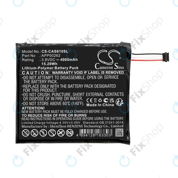 Akkumulátor CAT S61, 4000mAh, Li-Pol, 3.8V, APP00262, HQ