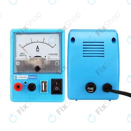 Sunshine P-0503C - Szabályozott Mini DC Tápegység (0-5V, 0-3A)