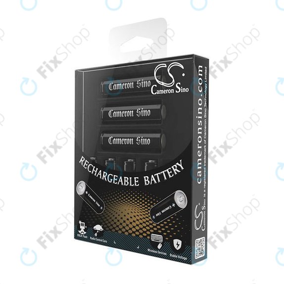 Újratölthető akkumulátor, CameronSino AA, 8 db, 2200mAh, Ni-MH, 1.2V, –, HQ