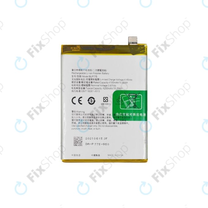 Realme X3 SuperZoom RMX2086 - Akkumulátor BLP775 4200mAh