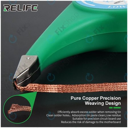 Relife RL-1520 - Powerful Soldering Wick (1,5 mm)