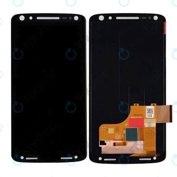Motorola Moto X Force XT1581 - LCD Kijelző + Érintőüveg (Black) TFT