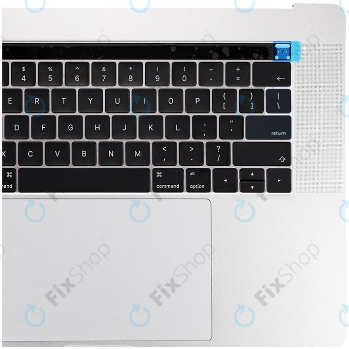 Apple MacBook Pro 15" A1707 (Late 2016 - Mid 2017) - Felső Billentyűzet Keret + Billentyűzet US + Mikrofon + Trackpad + Hangszórók