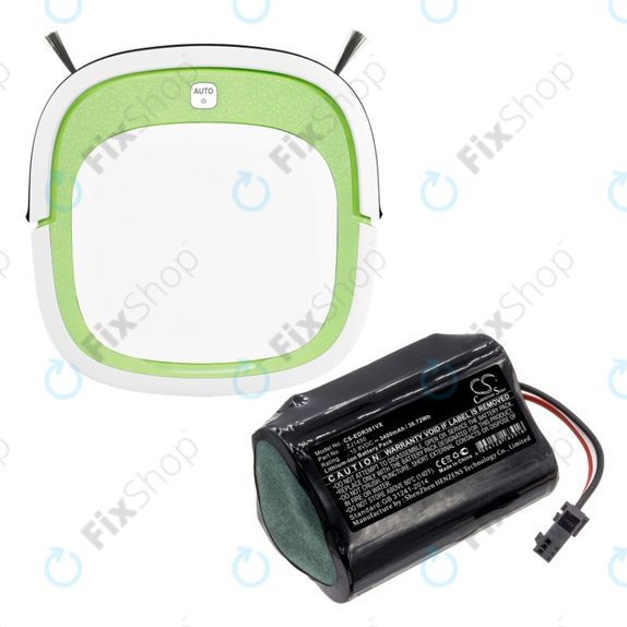Akkumulátor Ecovacs Deebot Slim, D36, 3400mAh, Li-Ion, 10.8V, ZJ1450, HQ
