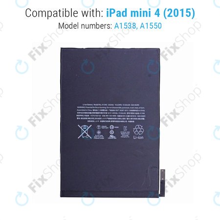 Apple iPad Mini 4 - Akkumulátor 5124mAh