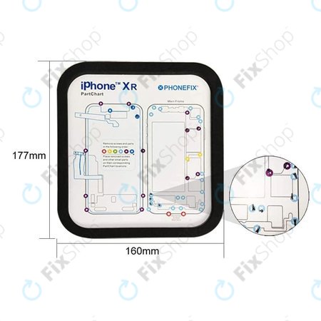 Mágneses Csavartartó Alátét (iPhone 6 - 11 Pro Max)