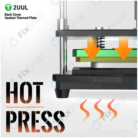 Hőpréselő lap hátlap ragasztáshoz, 2UUL DA68, 2db/csomag