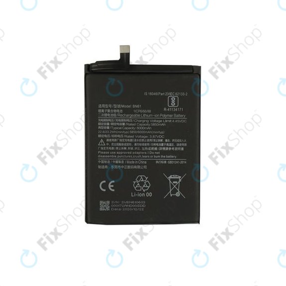 Xiaomi Poco X3, X3 NFC, X3 Pro - Akkumulátor BN57, BN61 5160mAh