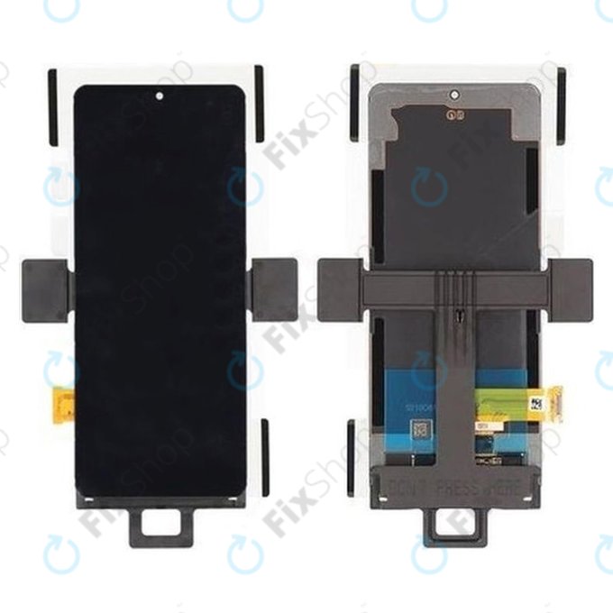 Samsung Galaxy Z Flip 3 F711B - LCD Kijelző + Érintőüveg - GH96-14408A Genuine Service Pack