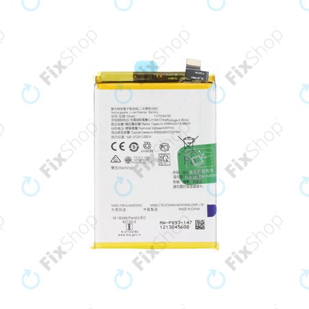 Oppo Reno 7 5G, Find X3 Neo, Find X5 Lite - Akkumulátor BLP855 4500mAh