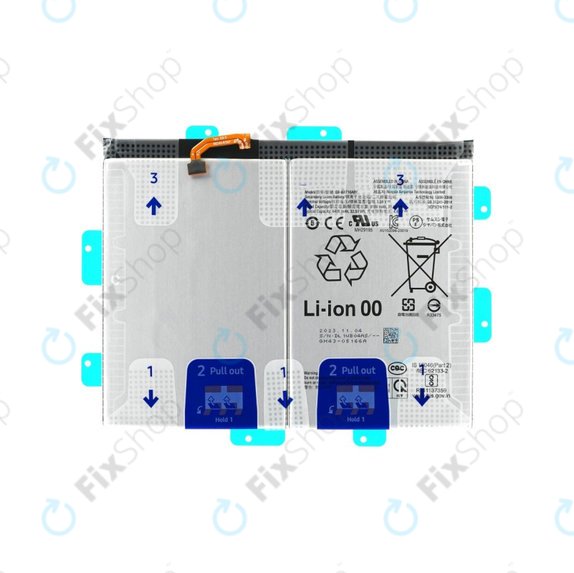 Samsung Galaxy Tab S9 FE X510, X516 - Akkumulátor EB-BX516ABY 8000mAh