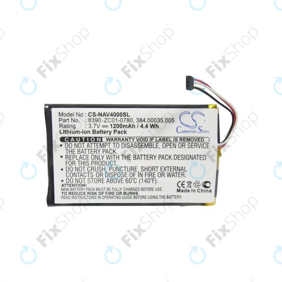 Akkumulátor Navigon 40 Easy, Plus, Premium, 1200mAh, Li-Pol, 3.7V, 8390-ZC01-0780, HQ