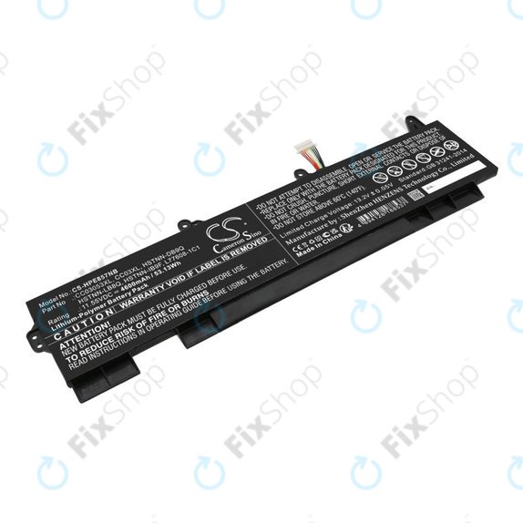 Akkumulátor HP ZBook Firefly 15 G7, G8, EliteBook 855 G7, G8, 850 G7, G8, 4600mAh, Li-Pol, 11.55V, CC03053XL, HQ
