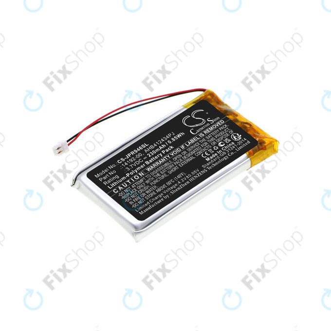 Akkumulátor Jabra Pro 9400, 9450, 9460, 9465, 9470, 230mAh, Li-Pol, 3.7V, 14192-00, HQ