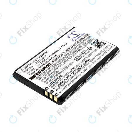 Akkumulátor Panasonic Kx-Tf200, Kx-Tu110, 1200mAh, Li-Ion, 3.7V, 523450AR, HQ