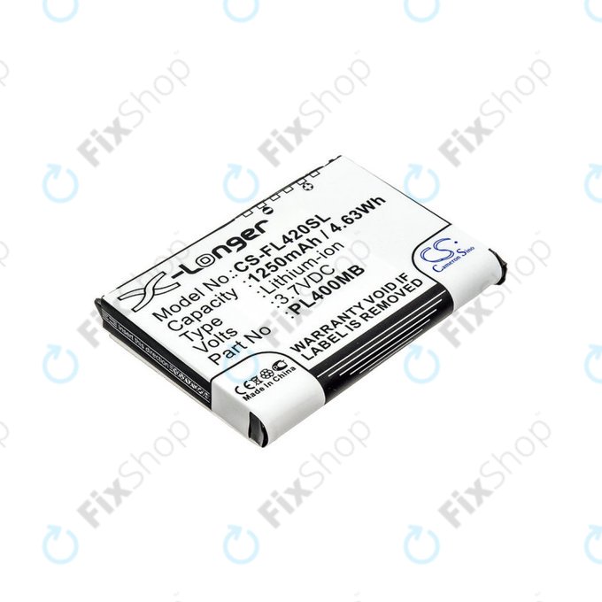 Akkumulátor Fujitsu Siemens Loox N560, N520, N500, 420, 410, 1250mAh, Li-Ion, 3.7V, PL400MB, HQ