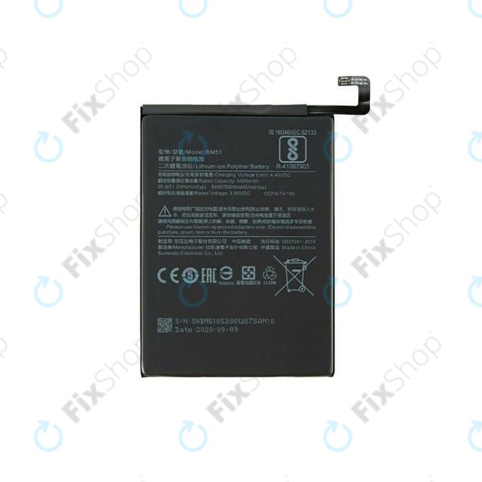 Xiaomi Mi Max 3 - Akkumulátor BM51 5500mAh