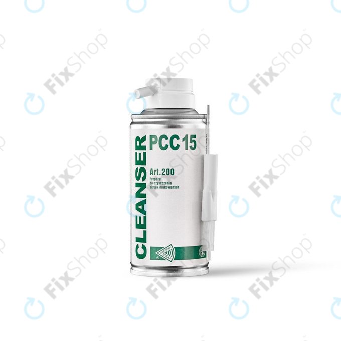Professzionális PCB tisztító PCC15, 150 ml, spray kefével