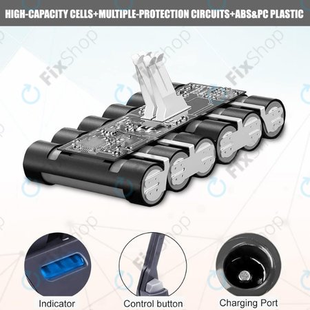 Dyson V8 - Akkumulátor 215681, PM8-US-HFB1497A Li-Ion 21.6V 3000mAh